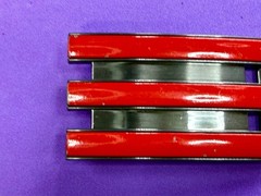 Adidas Golf 3 Stripe Red Gray Color – Trophy Award Style Sports Belt Buckle
