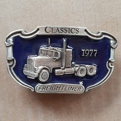 Freightliner truck belt buckle (choice colors)
