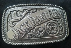 JACK DANIEL&rsquo;S OLD NUMBER NO. 7 BRAND BELT BUCKLE