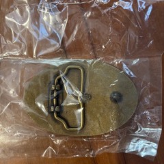 May Tool Co Blacksmithing Belt Buckle Paramount CA New