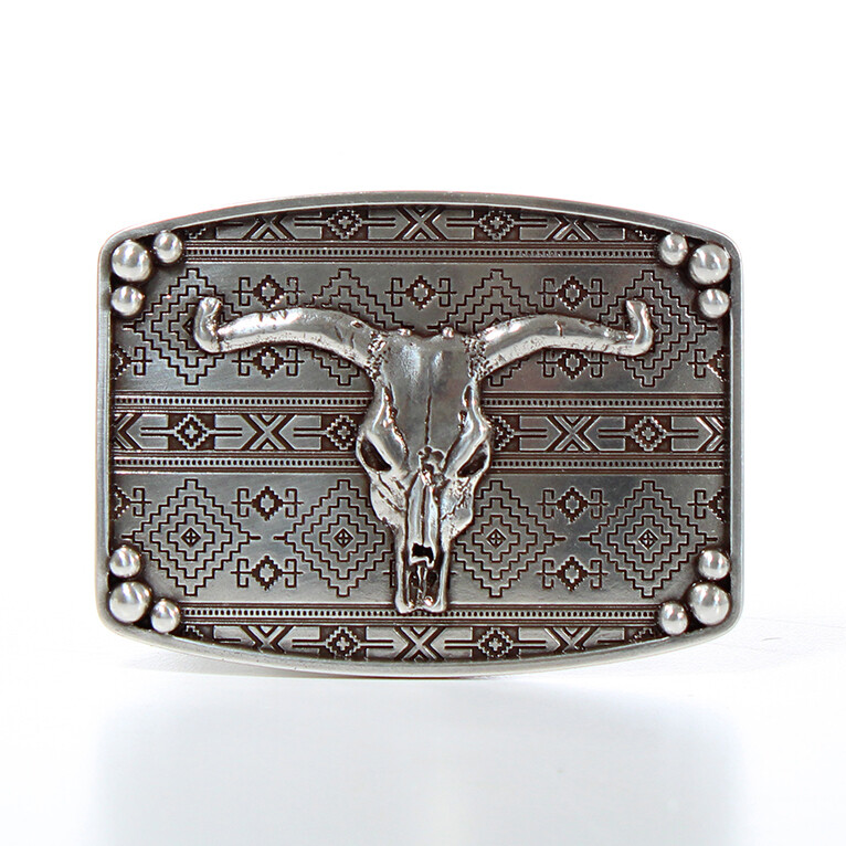 Nocona Men&rsquo;s Longhorn Western Buckle 37716