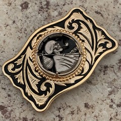 Unique Abraham Lincoln Skull Hobo Nickel Cut Out Coin Design Belt Buckle