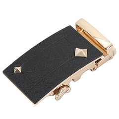 Men&rsquo;s 40mm Ratchet Belt Buckle Only for 1 3/8 Slide Belt Strap Automatic Leather