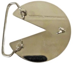 Pac-Man Belt Buckle with Chrome – Arcade Game, Video game series Gift
