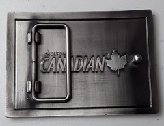 Belt Buckle , Molson Canadian , It Starts Here