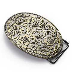 Western Denim Alloy Stud Buckle – Stylish and Unique Fashion Accessory