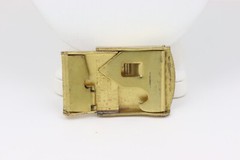 Collectible Timepiece « The Canon Buckle » Brass Belt Buckle Pat Pend California