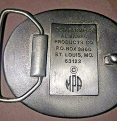 The Old Farmers Almanac Est. 1792 Belt Buckle MPA