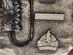 Vintage 1987 USMC Marine Corps Belt Buckle by Siskiyou made in USA