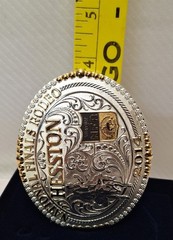Montana Silversmiths Wrangler NFR Hesston 2014 Belt Buckle Limited Collectors