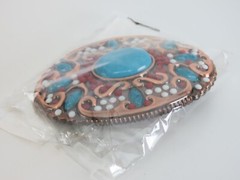 SW Style Mixed Faux Stone Belt Buckle New in Package