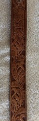 Western Vintage Men&rsquo;s Belt Buckle Custom Personalized Monogrammed Leather Belt