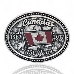 Montana Silversmiths Canada Canadian Pride Commemoratice Belt Buckle NIB NEW