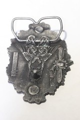 Rare Vintage 1977 Capt Hawks Sky Patrol A L Belt Buckle