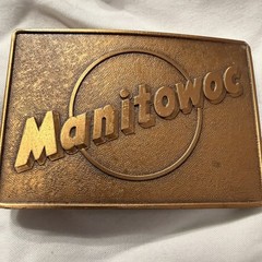 Vintage Truck ,Crane & Train Belt Buckle Lot 3 Pc.
