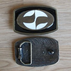 Split belt buckle (choice colors)