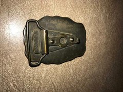 Oden Inc Personalized Solid Brass Belt Buckle Says « Bruce »