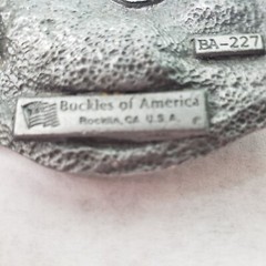 Buckles Of America Masterpiece Collection Belt Buckle Ride American