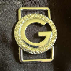Men&rsquo;s Gold Tone Metal Initial « G » Logo Belt Buckle Textured Fits 1.5in