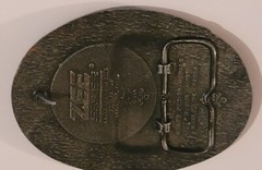2 ~Raised Steer Head & Zee Series Western Cattle Drive Vintage ADM Belt Buckles