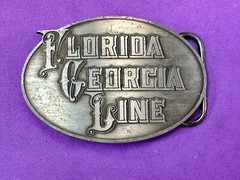 Florida Georgia Line Country Music Rock band 2013 Metal Concert Belt Buckle