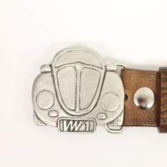 Belt buckle VW Beetle, retro car classic design for classic fans