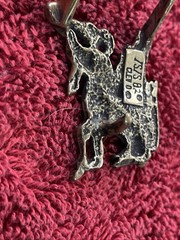 Rare Pegasus ISIS Creations Artists 1982 Solid Brass Vintage Belt Buckle G2U