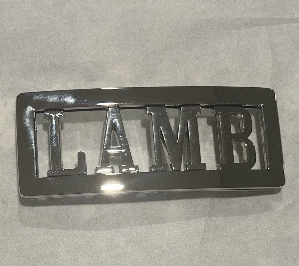 GWEN STEFANI L.A.M.B. LAMB NO DOUBT Belt Buckle