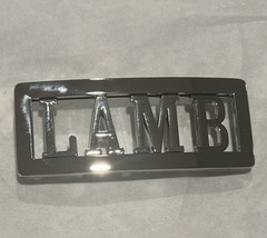 GWEN STEFANI L.A.M.B. LAMB NO DOUBT Belt Buckle