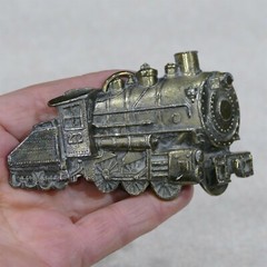 The Great American Buckle Co. 1980 Limited Edition # 272 Locomotive Belt Buckle