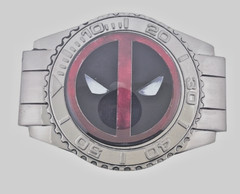 Deadpool Belt Buckles Cosplay Halloween Costume Party New Men Women Western Red
