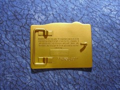 The John Deere &lsquo;D&rsquo; Farm Tractor Limited Edition Gold Plated Belt Buckle