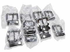 10 Stainless Steel Clamp On Bio Buckles