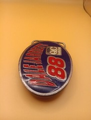 Dale Jarrett #88 3 Inch Oval Belt Buckle Ford Limited Edition #1842 Nice!