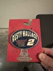 Rusty Wallace Miller Racing 2 NASCAR Belt Buckle Special Edition #4004