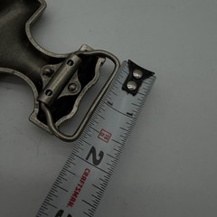 Thor&rsquo;s Hammer Belt Buckle Silver Tone Viking Metal