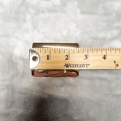 Sam Browne Replacement Belt Buckle 50mm Pass Through Fits 2” Belt 70mm x 52mm