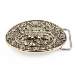 Cancer german silver belt buckle, Cancer Crab Horoscope Astrological Zodiac Sign