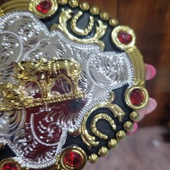 Praying Cowboy belt buckle Western Horse Cross Rodeo Zinc alloy colorful