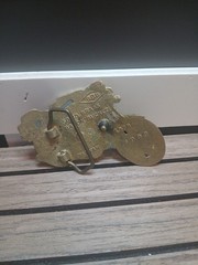 Motorcycle Belt Buckle BBB Baron Buckle Solid Brass 1978 Taiwan 6099 Vtg (WG)