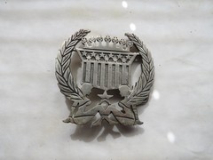 Belt buckle ~ The Originator not the Imitator ~ Naked ladies, stars Stripes USA