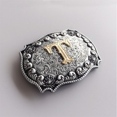 Western Initial Letter T Belt Buckle Gurtelschnalle also Stock in US