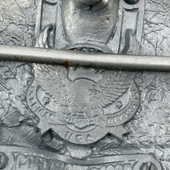 Great American Belt Buckle Jumping Deer Forest Woods Hunting