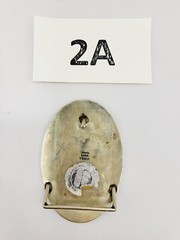Vintage Taxco Mexico Alpaca Belt Buckle