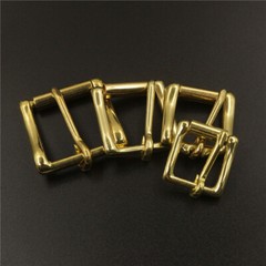 2PCS Heavy Duty Solid Brass Roller Belt Buckle Replacement Inner Wide