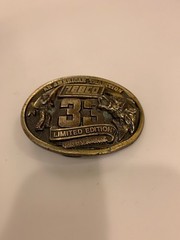 Vintage Solid Brass Lebco Limited Edition Belt Buckle An American Tradition