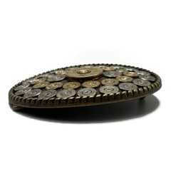 Bullet Casing Belt Buckle Western Cowboy Heavy Duty