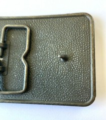 NRA Deer Hunting Belt Buckle Brass Gold Whittington Preserving Mens Unisex