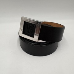 Louis Vuitton Pre-Owned Sainteur Stamp Men&rsquo;S Belt Leather
