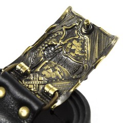 Military belt buckle Steel fist, Medieval, Military belt buckle; Armored buckle